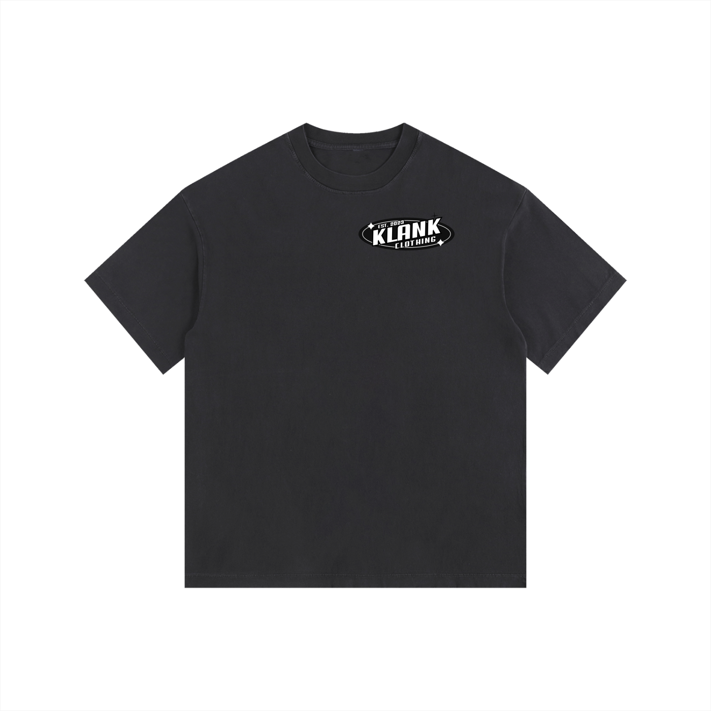 Klank Vintage Washed Oversized Cotton T-Shirt
