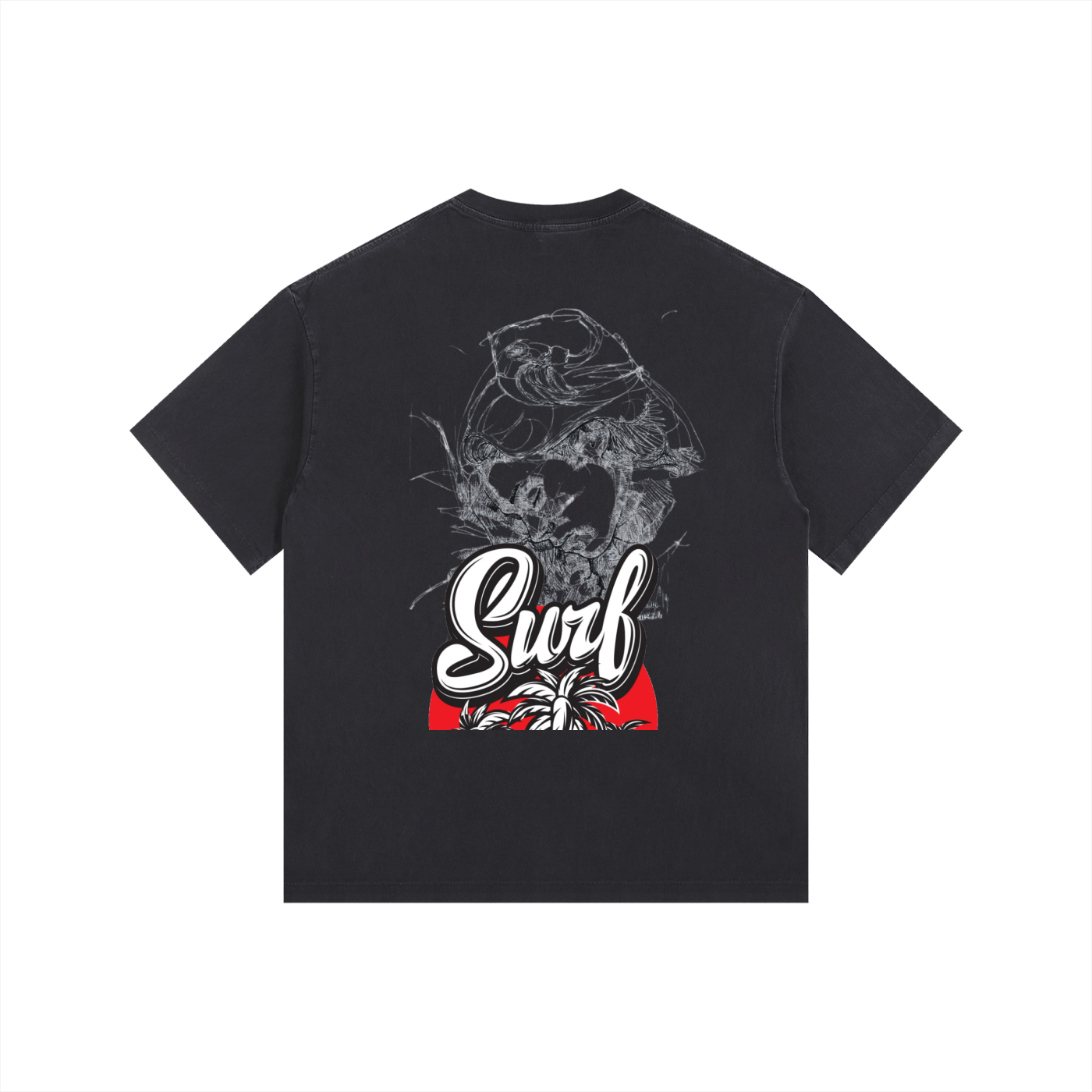 Klank Vintage Washed Oversized Cotton T-Shirt