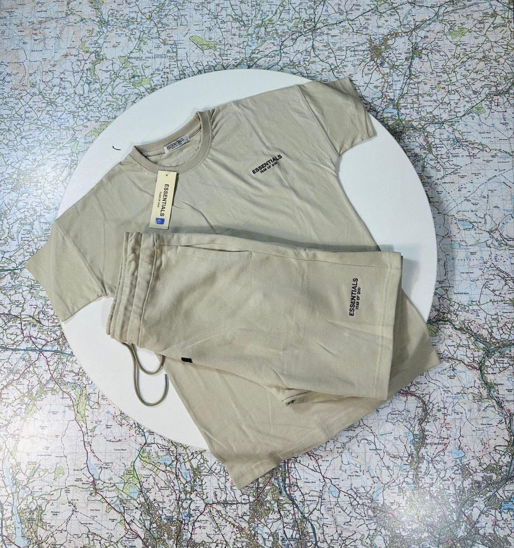 Fear of God Essentials Graphic Tee & Shorts Matching Set