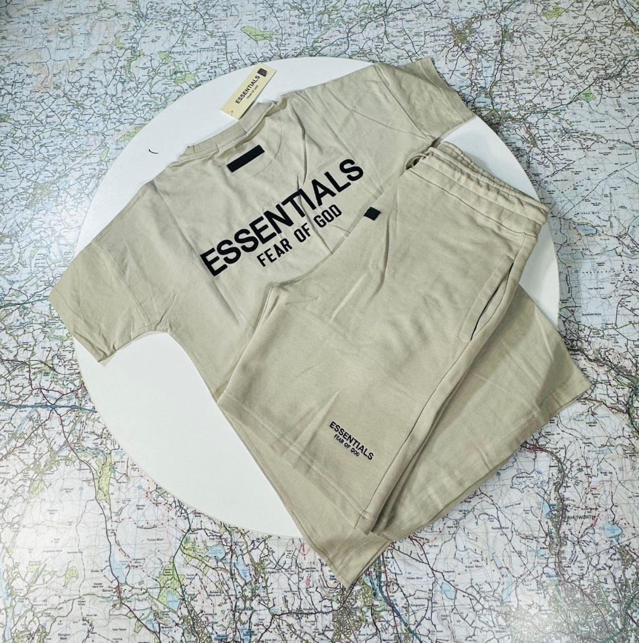 Fear of God Essentials Graphic Tee & Shorts Matching Set