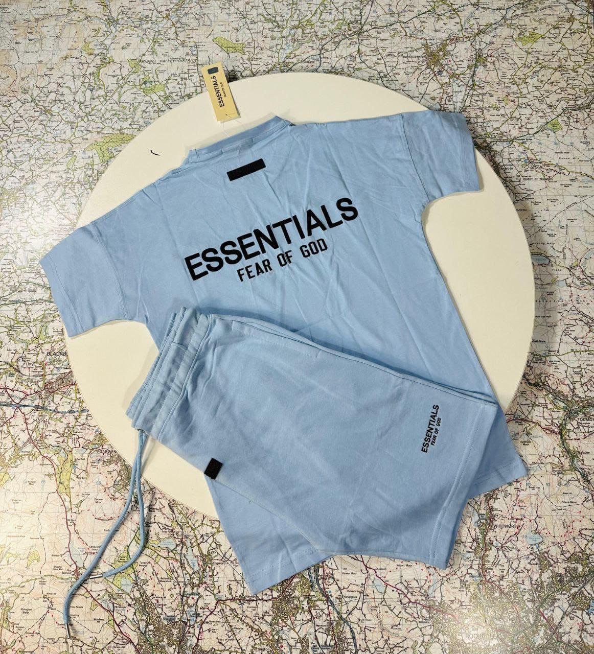 Fear of God Essentials Graphic Tee & Shorts Matching Set