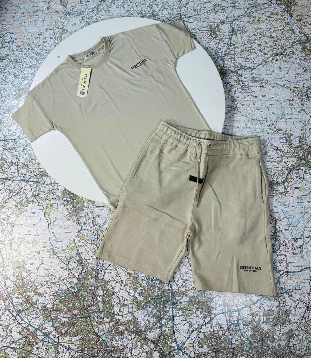 Fear of God Essentials Graphic Tee & Shorts Matching Set