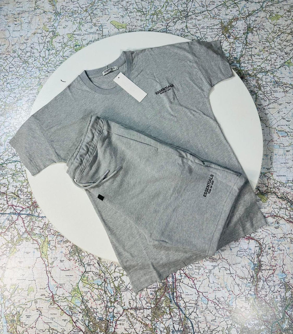 Fear of God Essentials Graphic Tee & Shorts Matching Set