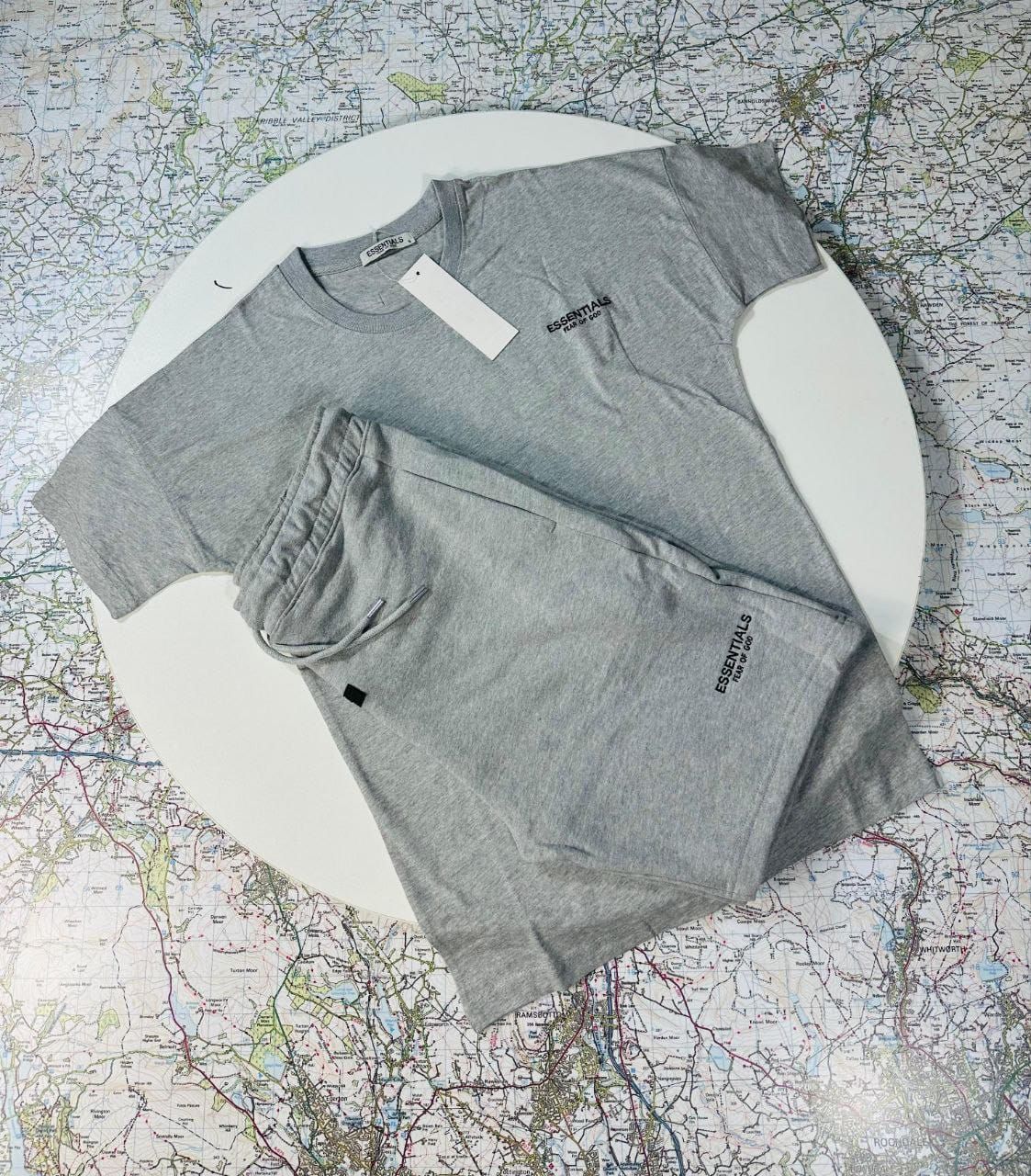 Fear of God Essentials Graphic Tee & Shorts Matching Set