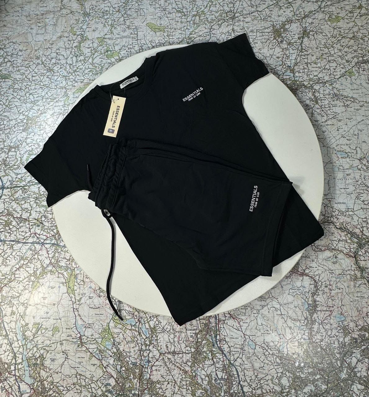 Fear of God Essentials Graphic Tee & Shorts Matching Set