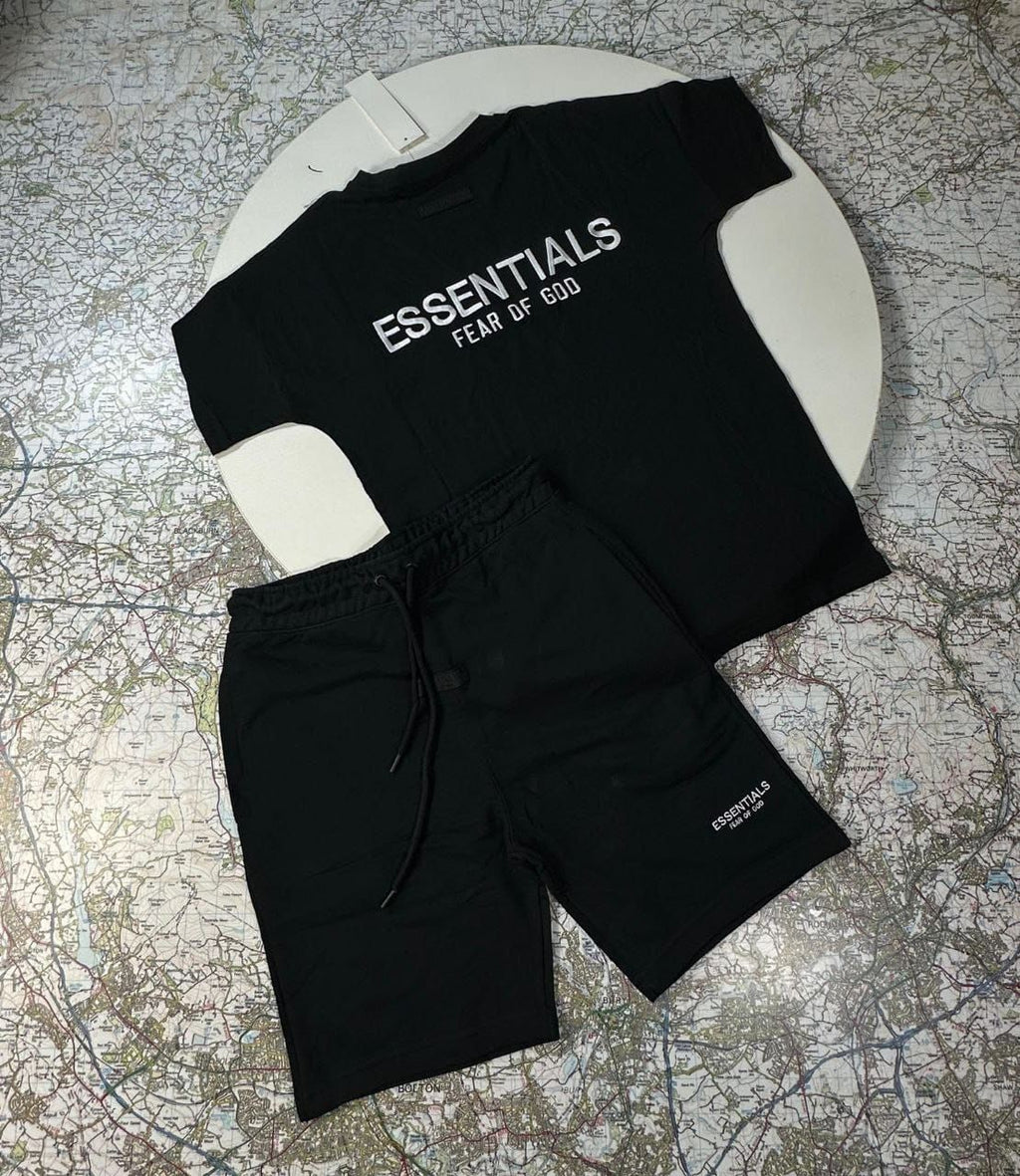 Fear of God Essentials Graphic Tee & Shorts Matching Set
