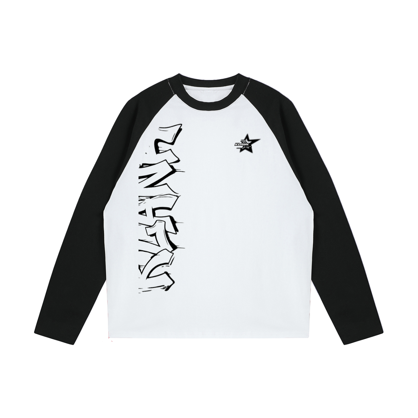 Color-Blocked Raglan Long-Sleeve T-Shirt
