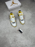 Air Jordan 4 Retro ‘Vivid Sulfur’ – White/Coconut Milk/Yellow