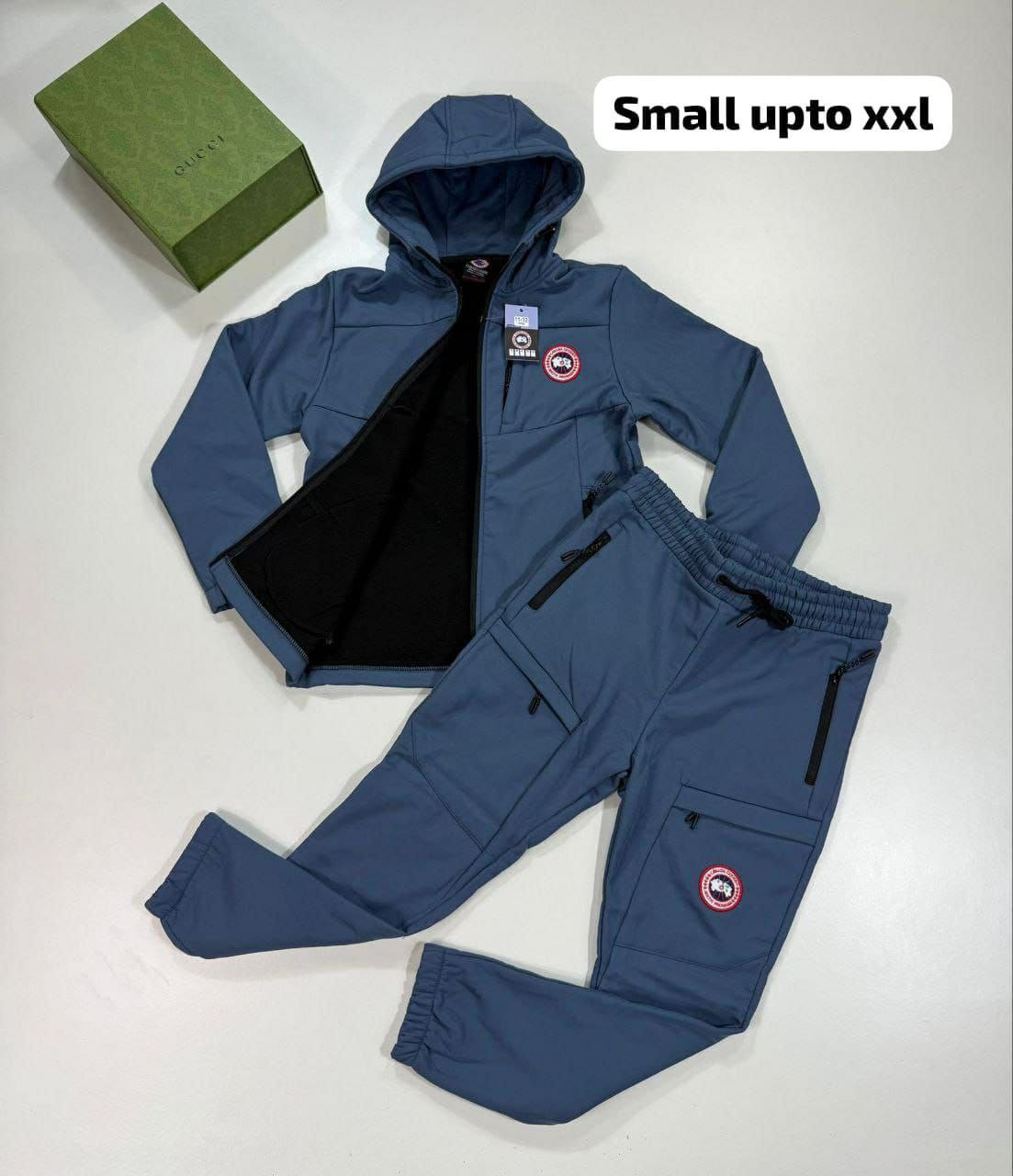 Men’s Canada Goose Arctic Program Softshell Tracksuit - Fleece-Lined Tech Set