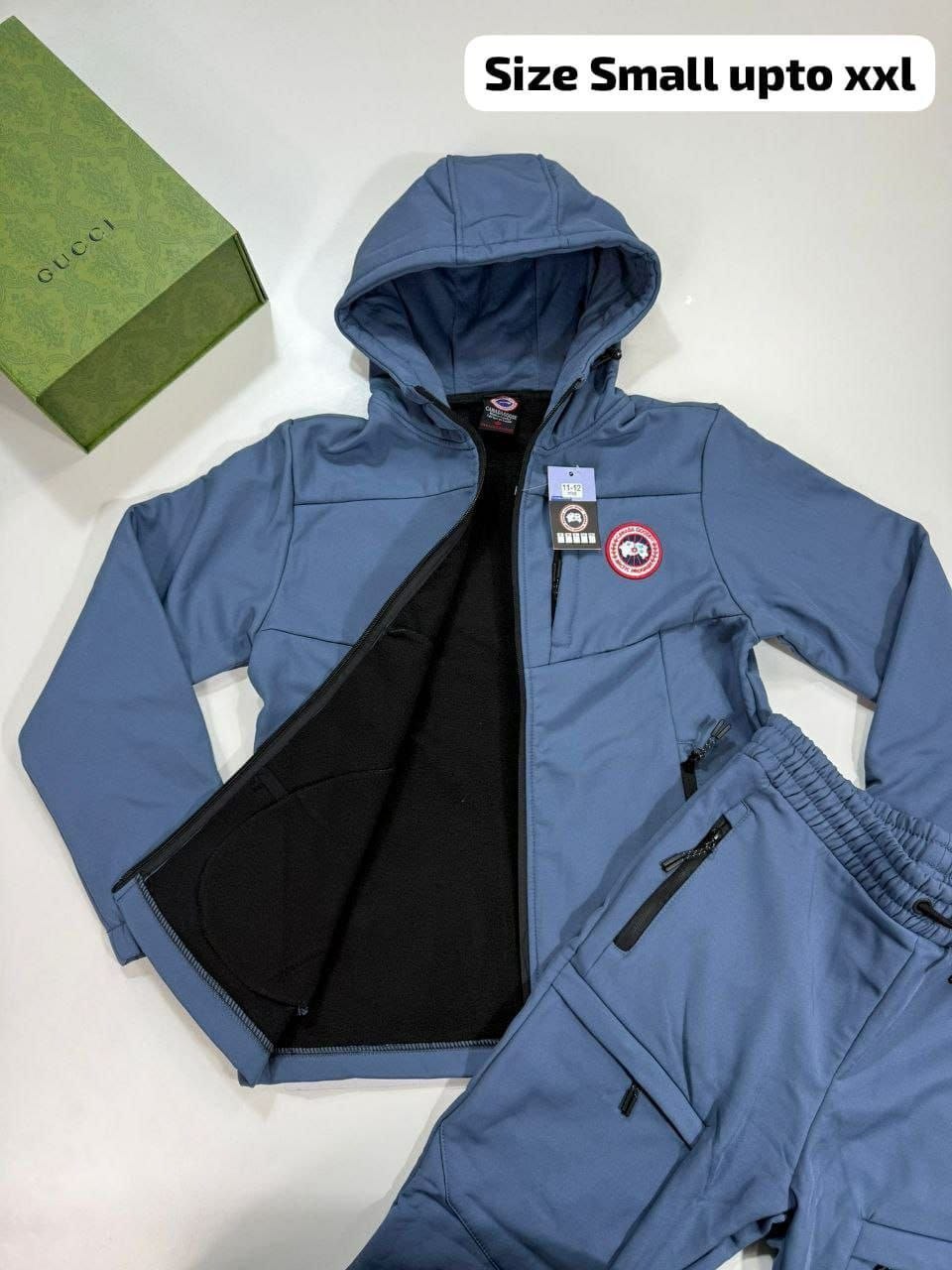 Men’s Canada Goose Arctic Program Softshell Tracksuit - Fleece-Lined Tech Set